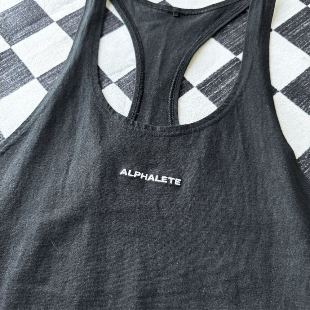 Alphalete Heavy Cotton Core Stringer - L - Picture 2 of 2
